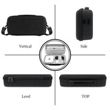 Geekria Desktop Computer Hard Shell Travel Carrying Case, Compatible with Apple 2024 Mac Mini M4 / Mini M4 Pro, Fit for Magic Keyboard, Mouse, Trackpad and Accessories (Dark Gray)