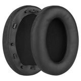 Geekria QuickFit Replacement Ear Pads for Sony WH-1000XM3 Headphones Ear Cushions, Headset Earpads, Ear Cups Cover Repair Parts (Black)