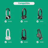 Geekria Audio Cable with Mic Compatible with AKG K430, K450, K451, K452, Q460, K480 Headphones, 2.5mm Aux Replacement Stereo Cord with Inline Microphone and Volume Control (4 ft / 1.2 m)