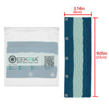 Geekria Knit Fabric Headband Cover Compatible with Bose QC 35II, QC 25, Beats Studio3, Studio2.0, Sony WH1000XM5, Sennheiser Urbanite XL Headphones, Replacement Repair Part (Pop Blue)