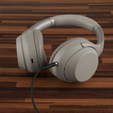 Geekria Audio Cable with Mic Compatible with Sony WH-1000XM6/1000XM5, ULT WEAR, WH-XB920N Headphones, 3.5mm Replacement Stereo Cord with Inline Microphone (4 ft/1.2 m)