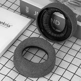 Geekria Comfort Linen Replacement Ear Pads for Sony PlayStation 5, PS5 PULSE 3D Wireless Headphones Ear Cushions, Repair Parts (Grey)