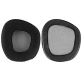 Geekria Comfort Mesh Fabric Replacement Ear Pads for Corsair VOID PRO, Void Pro RGB, Void Pro RGB SE, Void Elite, Void Elite RGB Headphones Ear Cushions, Ear Cups Cover Repair Parts (Black / Grey)