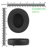 Geekria Sport Cooling-Gel Replacement Ear Pads for Turtle Beach Stealth Pro Headphones Ear Cushions, Headset Earpads, Ear Cups Cover Repair Parts (Black)