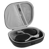 Geekria Shield Case for BOSE QuietComfort, JBL Tune 760NC, Sony WH-1000XM4, Soundcore Life Q35 Headphones, Replacement Protective Hard Shell Travel Carrying Bag with Cable Storage (Dark Grey)