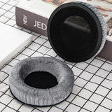 Geekria Comfort Velour Replacement Ear Pads for Beyerdynamic DT440 DT770 DT790 DT797 DT860 DT880 DT990 T5P T70 T90 HS200 HS400 HS800 MMX300 RSX700 Headphones Ear Cushions, Headset Earpads (Grey)