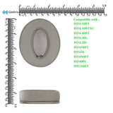 Geekria QuickFit Replacement Ear Pads for Sennheiser HD4.50BT, HD4.50BTNC, HD4.40BT, HD4.30G, HD4.20S, HD458BT, HD450, HD450BT, HD400S, HD350BT Headphones Ear Cushions, Headset Earpads (Brown)