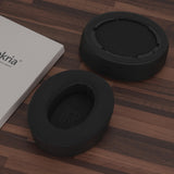 Geekria Sport Cooling-Gel Replacement Ear Pads for Anker Soundcore Life Q10, Q10 BT, Life 2 NEO Headphones Ear Cushions, Headset Earpads, Ear Cups Cover Repair Parts (Black)