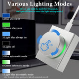 Geekria Audio Control Knob with Rotate Volume Adjustment & Mute Function, PC / Phone Audio Remote Volume Control Adapter, Support Win 7, 8, 10, MAC, Android, USB or USB-C (Silver)