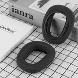 Geekria Comfort Mesh Fabric Replacement Ear Pads for Logitech Zone Vibe 100 Headphones Ear Cushions, Headset Earpads, Ear Cups Cover Repair Parts (Black)