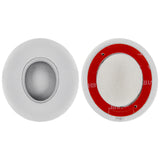 Geekria QuickFit Replacement Ear Pads for Beats Solo3 (A1796), Solo 3.0 Wireless On-Ear Headphones Ear Cushions, Headset Earpads, Ear Cups Cover Repair Parts (Matte Silver)