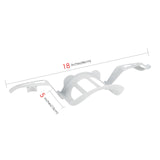 Geekria VR Wall Mount Compatible with Oculus Quest 2, Oculus Rift S, Pico Neo 3, Pico Neo 4, VR Headset and Controller Mount Storage Hook Holder Hanger, Move Controllers Holder (Light Gray)