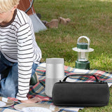 Geekria Carrying Case for Bose Portable Home Speaker and Bose SoundLink Revolve Speaker Combination Packages, Bose Waterproof Wireless Bluetooth Speaker Case, Carry Box, Backpacks (Black 2PCS)