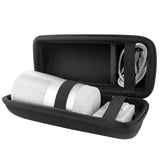 Geekria Carrying Case for Bose Portable Home Speaker and Bose SoundLink Revolve Speaker Combination Packages, Bose Waterproof Wireless Bluetooth Speaker Case, Carry Box, Backpacks (Black 2PCS)
