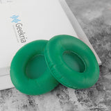 Geekria QuickFit Protein Leather Ear Pads for Solo HD On-Ear Headphones Replacement Earpads / Ear Cushion / Ear Cups, Headset Ear Cover Repair Parts (Green)