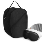 Geekria VR Headset Carrying Pouch Compatible with Meta Quest 3S/ 3/ Pro / Oculus Quest 2, Soft Shell Storage Bag with Shoulder Strip, Drop and Scratch Proof Compact Travel Case