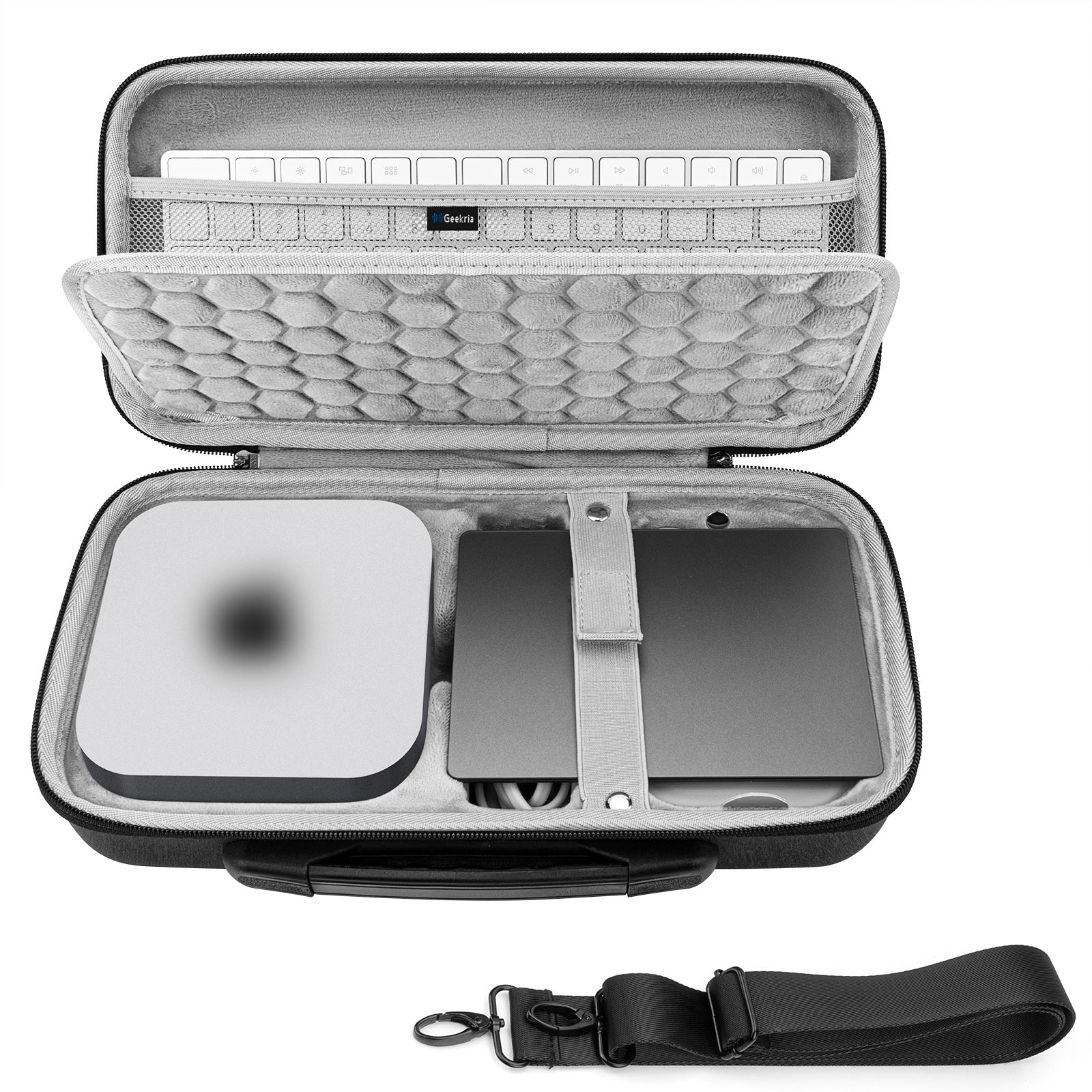 Geekria Hard Travel Case, Compatible with 2024 Mac Mini