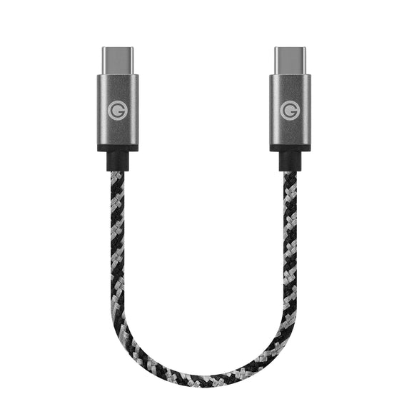 Geekria USB-C Audio Cable Compatible with FiiO K3/BTR5/Q1/Q3/Q3s, Qudelix 5K, xDuoo Link2/XD-05PLUS, E1DA 9038G3/9038S/9038D, Lotoo PAW S2, Replacement Type-C Audio Cord ­(15 cm)