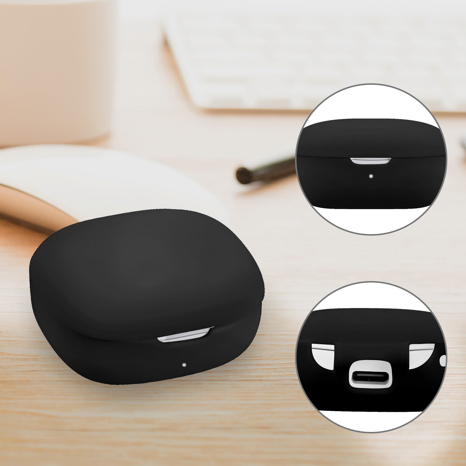 Geekria Silicone Case Cover Compatible with Soundcore by Anker P20i, p