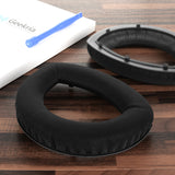 Geekria Comfort Replacement Ear Pads for Sennheiser HD700 Headphones Ear Cushions, Headset Earpads, Ear Cups Cover Repair Parts (Black)