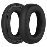 Geekria QuickFit Protein Leather Replacement Ear Pads for AKG N700NC Headphones Ear Cushions, Headset Earpads, Ear Cups Repair Parts (Black)