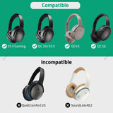Geekria Cooling-Gel Headband Pad Compatible with Bose QuietComfort 35 II Gaming, QC 35/35 II, QC45, QC SE Headphones Replacement Band Repair Part ( Black )