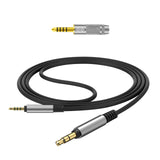 Geekria Audio Cable with 4.4mm Adapter Compatible with Sony WH-1000XM5 1000XM4 XB910N XB900N CH710N MDR-XB950BT INZONE H5 Cable, 2.5mm Balanced to 3.5mm Replacement Stereo Cord (4 ft/1.2 m)