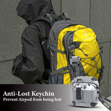 Geekria Rugged Case Cover Compatible with AirPods 4th Generation (2024) Support MagSafe, Full Drop Protection Cover with Phone Holder and Back Magnetic Suction Function