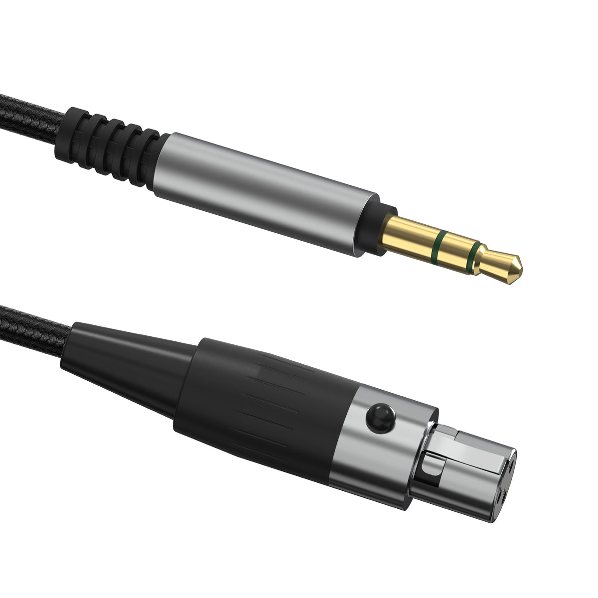 Cavo A Spirale Di Ricambio Per AKG Q701/K712/K702/K271S E Pioneer HDJ-2000 – Con Adattatore 6,35mm, Rame OFC 5N, Lunghezza Estendibile 5m
