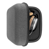 Geekria Shield Headphones Case Compatible with Beyerdynamic T1, MMX 300, HE400S Case, Replacement Extra Hard Shell Travel Carrying Bag with Cable Storage (Dark Grey)