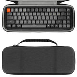 Geekria 65% Compact Keyboard Case, Hard Shell Travel Carrying Bag for 68 Keys Compact Keyboard, Compatible with Keychron K6 Keyboard, Keychron K6 Pro Keyboard, HyperX Alloy Origins 65 Keyboard