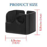 Geekria Camera Extension Adapter Compatible with DJI Osmo Pocket 3, Cold Shoe Mount Camera Extender Frame, Tripod Mount Adapter for Tripod, Bicycle, Backpack Clip, Chest Straps (Black)