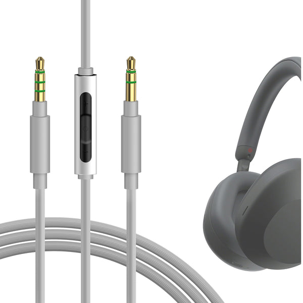 Geekria QuickFit Audiokabel Met Microfoon Compatibel Met Sony WH Xb900n Wh Ch700n Wh 1000xm2 Mdr Xb950bt Hoofdtelefoonkabel 35 Mm Aux Vervangende Stereokabel Met Inline Microfoon Rood 5 6ft Geekria QuickFit Audiokabel Met Microfoon Compatibel Met Sony WH Xb900n Wh Ch700n Wh 1000xm2 Mdr Xb950bt Hoofdtelefoonkabel 35 Mm Aux Vervangende Stereokabel Met Inline Microfoon Rood 5 6ft