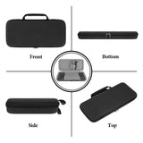 Geekria Tenkeyless TKL Keyboard Case, Hard Shell Travel Bag for 80%/87 Key Computer Mechanical Gaming Keyboard, Compatible with Logitech G PRO, G915 TKL, Razer BlackWidow V3 TKL (Slim)