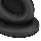 Geekria QuickFit Protein Leather Replacement Ear Pads for Monster Beats Studio 1.0 (1st Gen) Headphones Earpads, Headset Ear Cushion Repair Parts (Black)