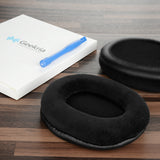 Geekria Comfort Velour Replacement Ear Pads for Shure Srh 240/ 440/ 840/ 940/ 1440/ 1540/ 1840, Hpaec 240/ 440/ 840/ 940/ 1440/ 1540 Headphones, Ear Cushions (Black)