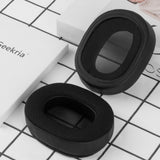 Geekria Comfort Mesh Fabric Replacement Ear Pads Compatible with Plantronics RIG 800 Pro, RIG 600 Pro, RIG 900 MAX, RIG 700HX Headphones, Ear Cushions Repair Parts (Black)