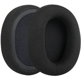 Geekria QuickFit Mesh Fabric Replacement Ear Pads for SteelSeries Arctis Prime Arctis PRO Arctis 9X Arctis 7 Arctis 5 Arctis 3 Headphones Ear Cushions, Ear Cups Cover Repair Parts (Black)