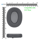 Geekria Quickfit Replacement Ear Pads Compatible with Sony ULT WEAR, WH-ULT900N Headphones Ear Cushions, Repair Parts (Titanium Grey)