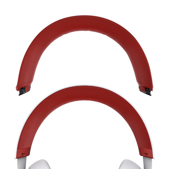 Geekria Headband Pad Compatible with Microsoft Xbox Wireless Headphones, Replacement Band Repair Part (Red)