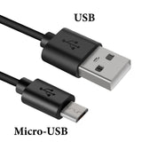 Geekria USB Sport Earphones Short Charger Cable Compatible with Jabra Sport Pulse, Elite 65e, Halo Fusion, HALO SMART Charger, USB to Micro-USB Replacement Power Charging Cord (1 ft/30 cm)
