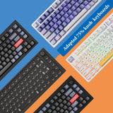 Geekria 75% Knob Keyboard Dust Cover, Clear Acrylic Keypads Cover for 84 Keys Computer Keyboard