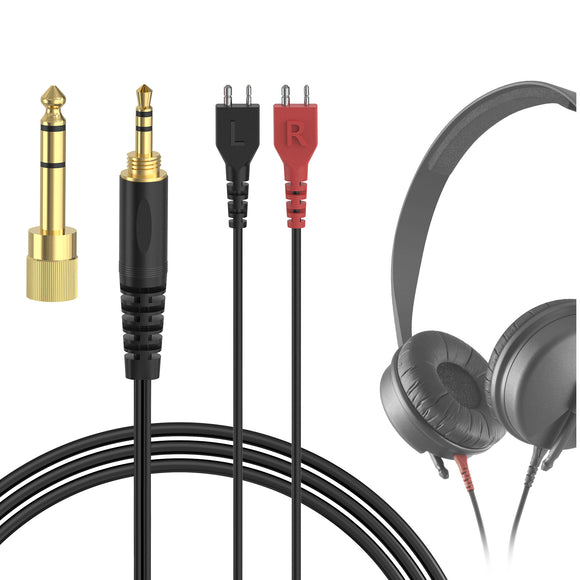 Geekria Audio Cable Compatible with Sennheiser HD25, HD25-1, HD25-1 II, HD25-13, HD25-C Headphones Cable, 1/8