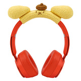 Geekria Knit Fabric Headband Cover Compatible with Bose QC45, QC35 II, Sony WH-1000XM5, 1000XM4, Beats Solo4, Studio3, JBL Tune 720BT Headphones, Easy DIY Installation (Yellow)