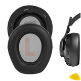 Geekria QuickFit Replacement Ear Pads for JBL Quantum 200, Quantum 300 Headphones Ear Cushions, Headset Earpads, Ear Cups Cover Repair Parts (Black)