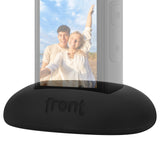 Geekria Silicone Non-Slip Desktop Mount Compatible with Insta360 X5, X4 Camera, Lightweight and Compact, Action Camera Accessories (Black)