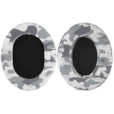 Geekria QuickFit Extra Thick Replacement Ear Pads for HyperX Cloud III, Cloud 3, Cloud II, 2, Mix, Alpha, Cloud Flight, Stinger, Revolver S Headphones Ear Cushions, Ear Cups Repair Parts (Camo)