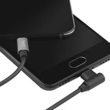 Geekria Micro-USB OTG Short Charger Cable, Compatible with Wireless Behind-Neck in-Ear Headphones Charger, Micro-USB to Micro-USB Replacement Power Charging Cord (1 ft / 30 cm)