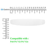 Geekria Headband Pad Compatible with Bowers & Wilkins Px8/Px7S3/Px7S2/Px7 S2e (Not Compatible with Px7) Headphones, Replacement Band Repair Part (White)