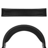 Geekria Protein Leather Headband Pad Compatible with Corsair HS55, HS55 PRO Headphones, Replacement Band Repair Part (Black)